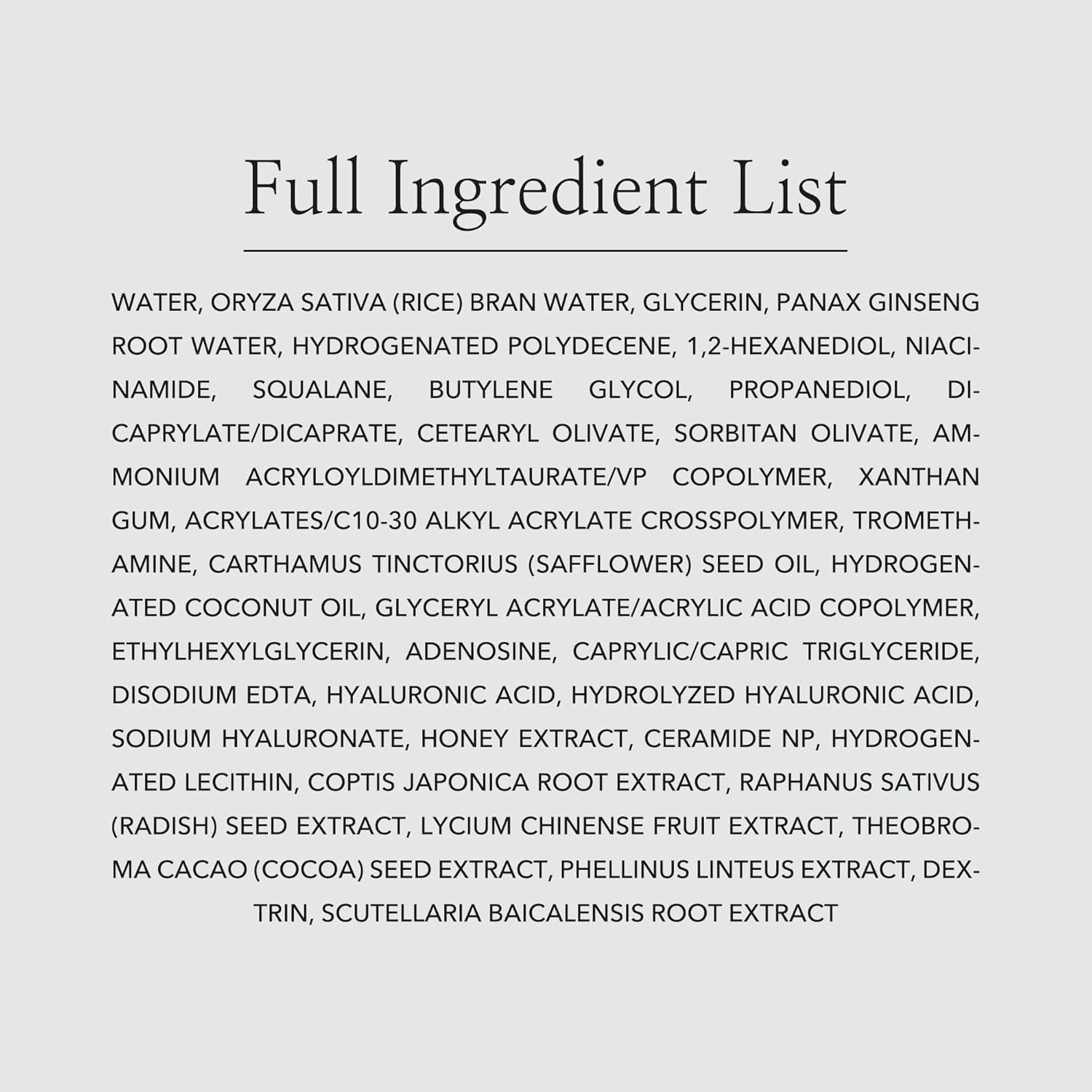 71OAzV6eIRL._SL1500_ alt="Hydrating Face Moisturizer for Dry, Sensitive Skin, Korean Skincare for Men & Women 100ml"