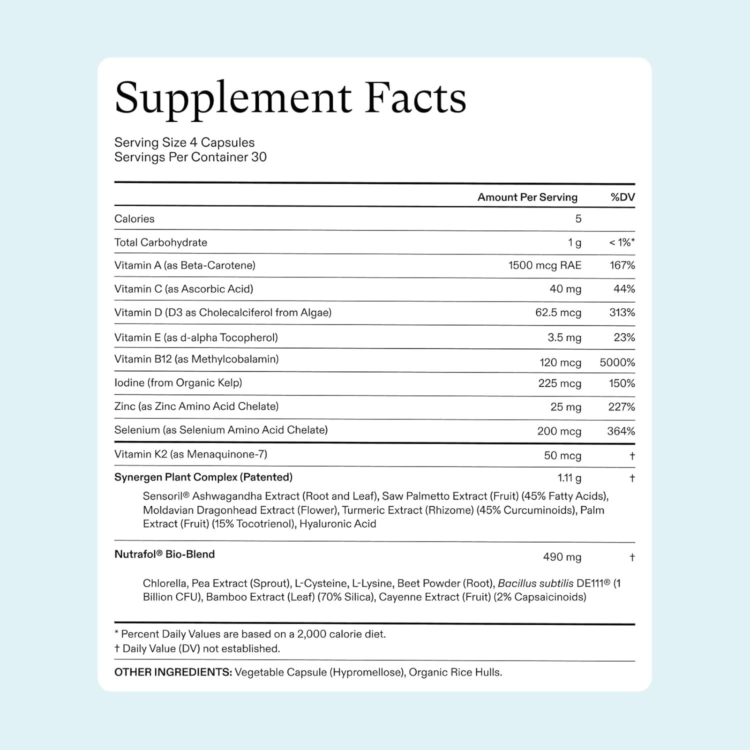 Nutrafol Women’s Balance Hair Growth Supplement – Clinically Proven for Thicker Hair – Ages 45+ 1-Month Supply – Soy-Free Dairy-Free Dermatologist Recommended (4)