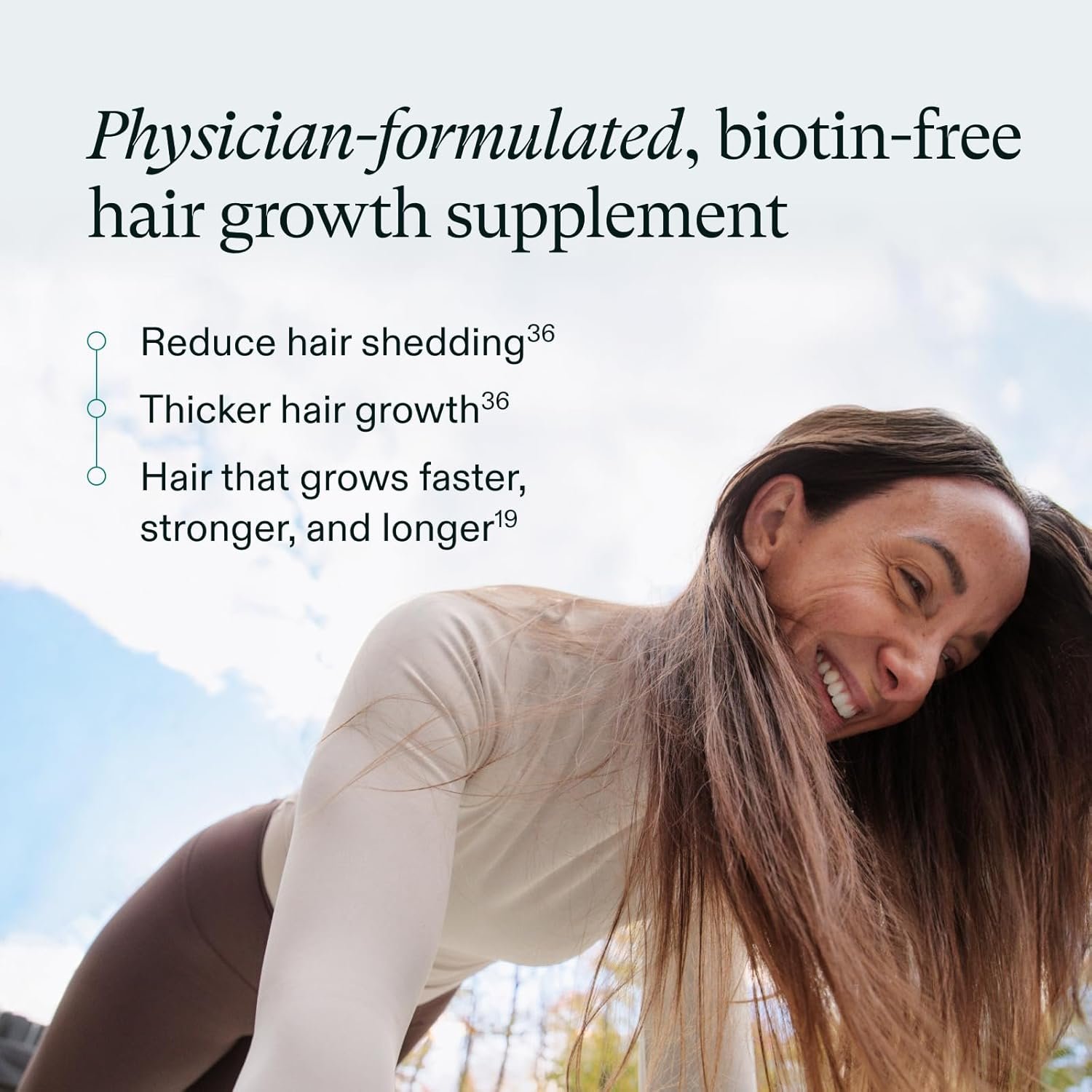 Nutrafol Women’s Balance Hair Growth Supplement – Clinically Proven for Thicker Hair – Ages 45+ 1-Month Supply – Soy-Free Dairy-Free Dermatologist Recommended (7)