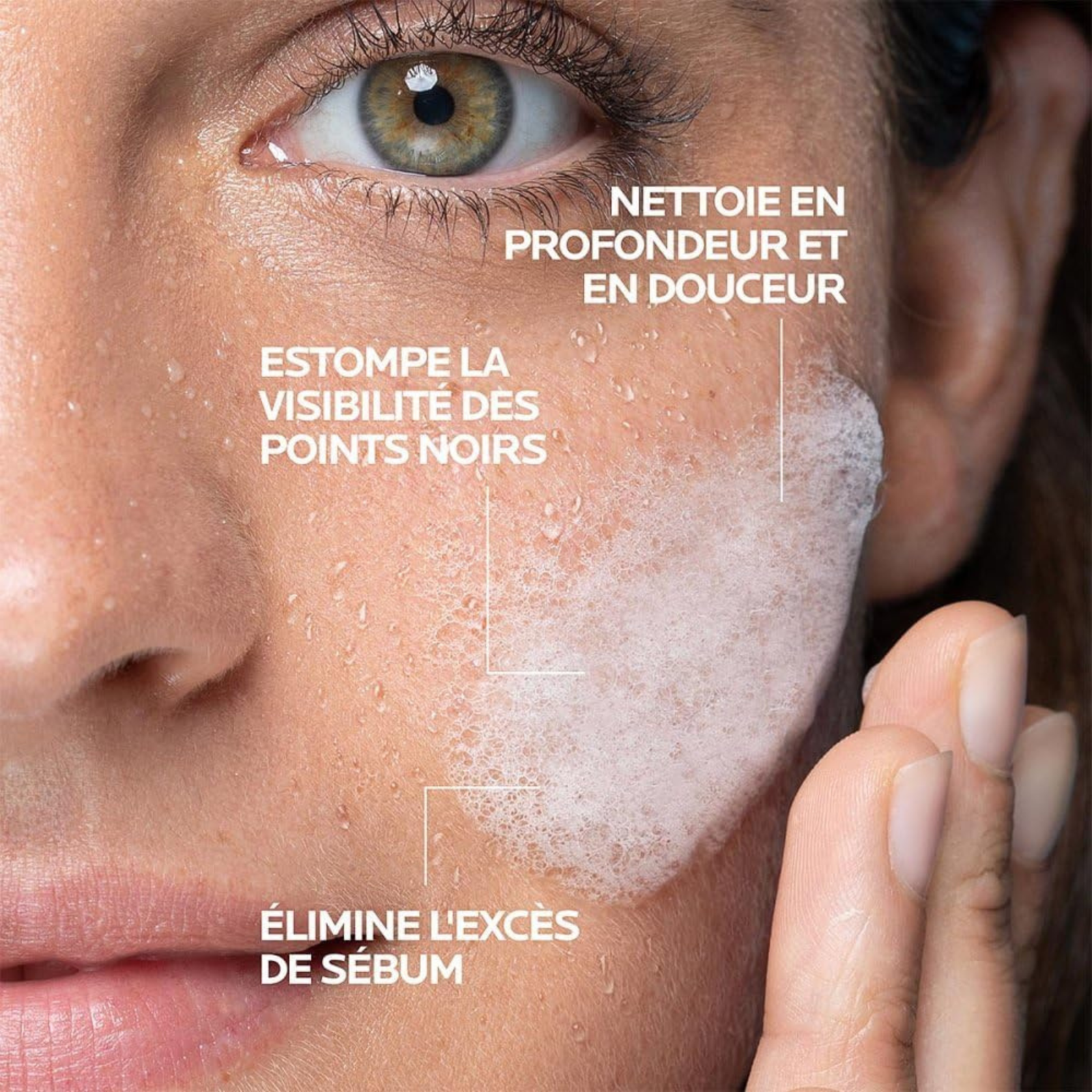 La Roche-Posay Effaclar Foaming Gel Cleanser 200ml – For Oily & Acne-Prone Skin (4)