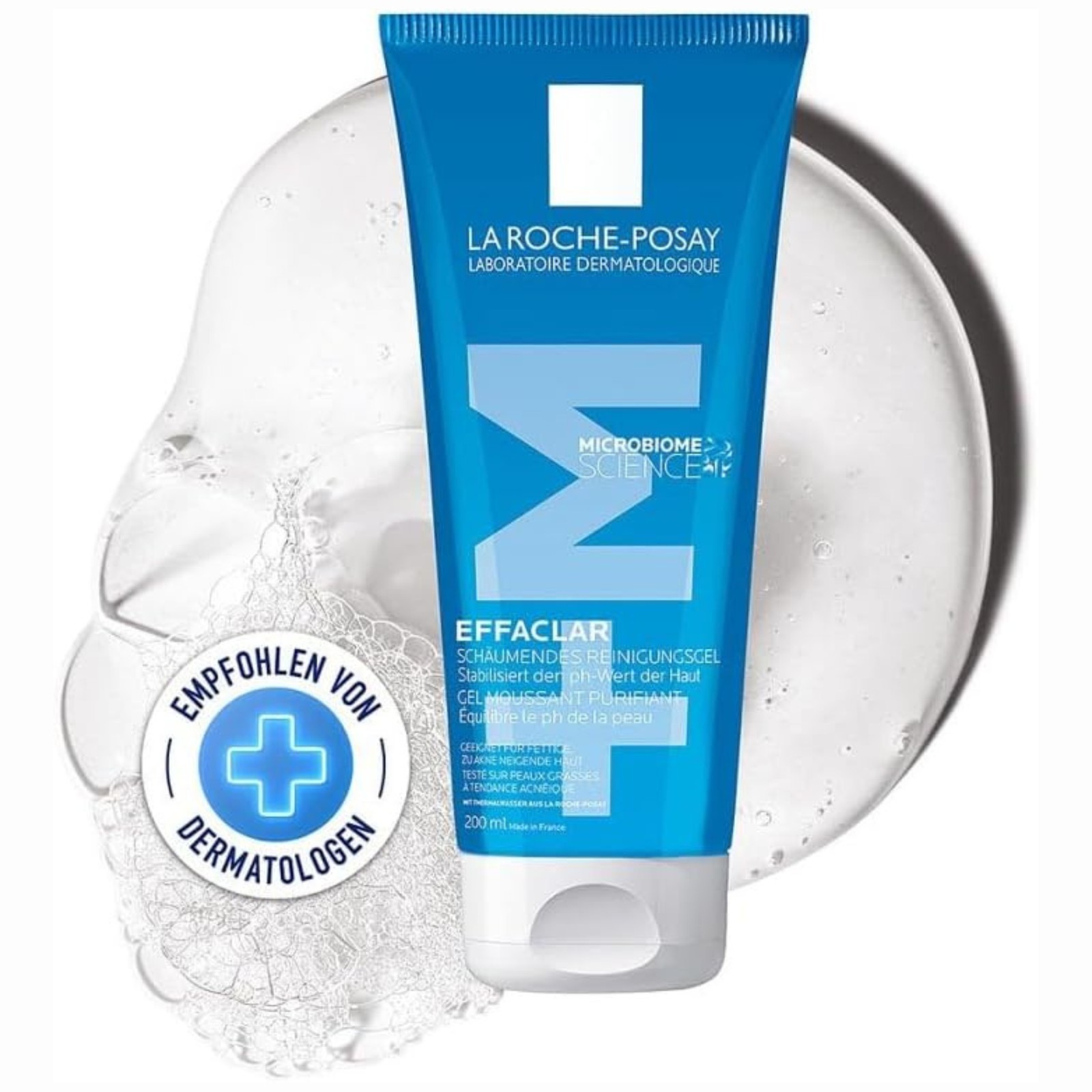 La Roche-Posay Effaclar Foaming Gel Cleanser 200ml – For Oily & Acne-Prone Skin